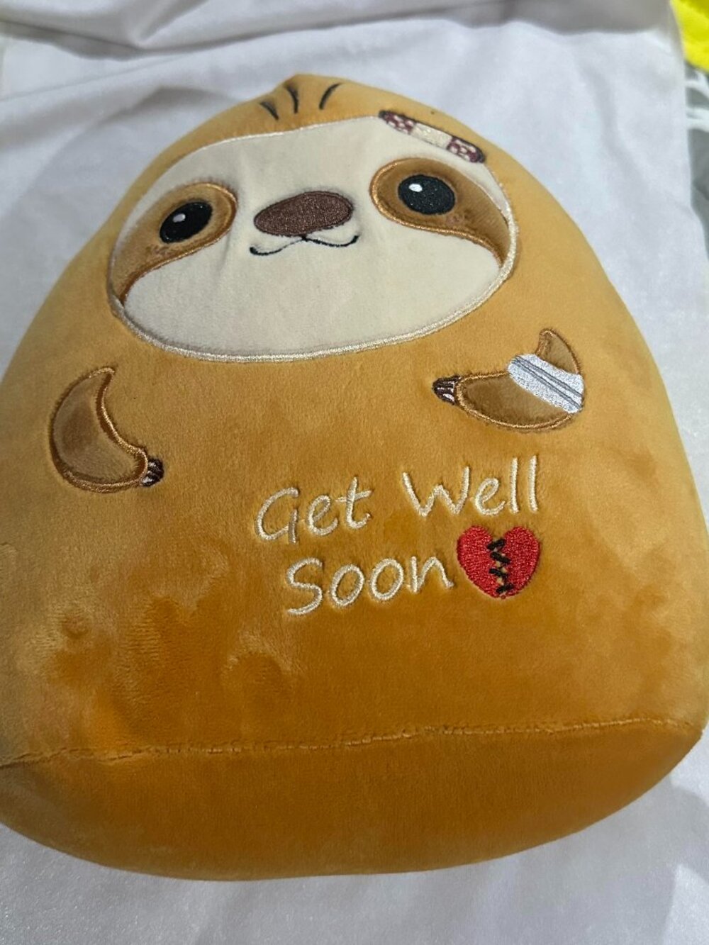 Get Well Soon Sloth Plush Stuffed Animal